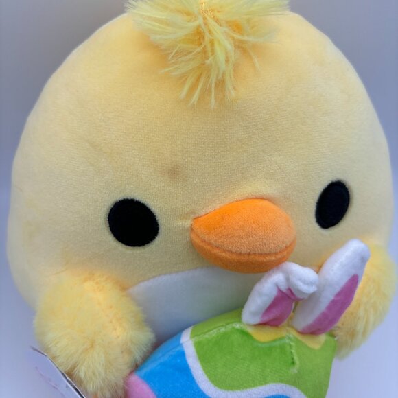SNACKLES 8" Easter Snackle Ash the Chicken, Kids Ultra Soft Stuffed Plush Toy - Picture 2 of 5